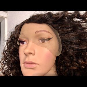 Lace front wig